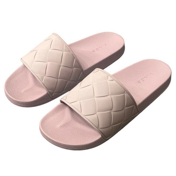 Vince Watley Eva Pink Himalayan Slides Sandals Women's 10 - Picture 1 of 9